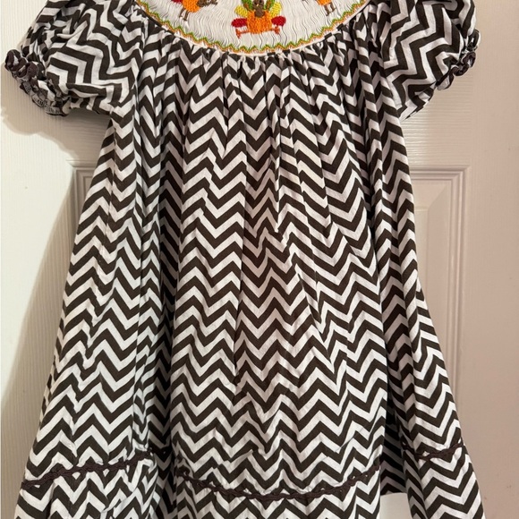 Smocked or Not Smocked Thanksgiving Dress - Picture 5 of 9